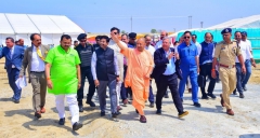 Hon'ble Chief Minister, Shri Yogi Adityanath laid the foundation of India’s second largest PepsiCo plant in Gorakhpur on April 08, 2023