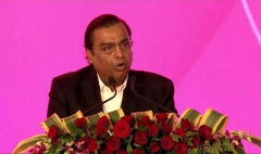 Our nation has transformed remarkably since you became Prime Minister in 2014. Guided by your vision and driven by your laser-sharp focus on execution of bold new India is taking shape"- Mukesh Ambani, Chairman, Reliance Industries